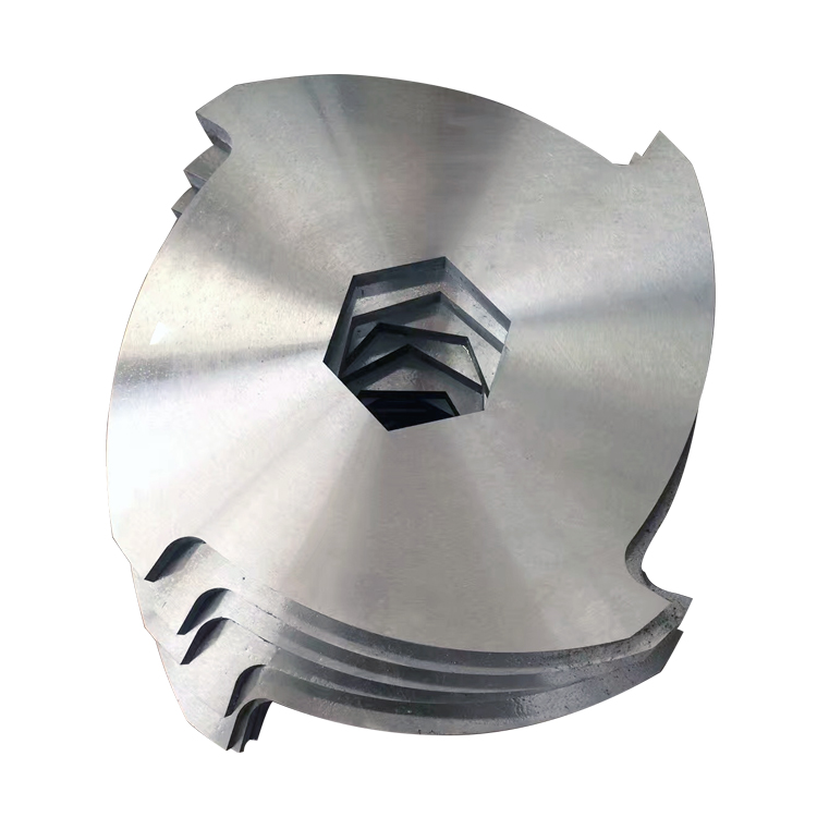 plastic wood shredder machine blade