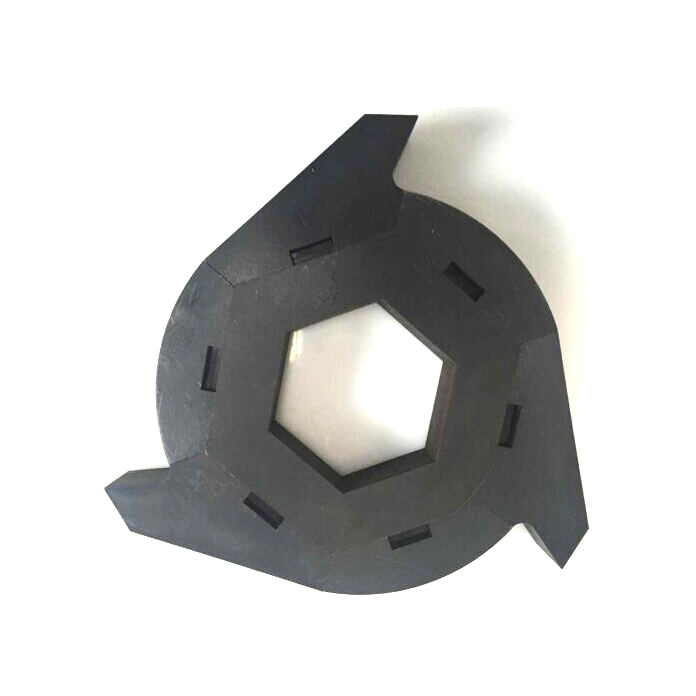 removable claw tire shredder machine knife